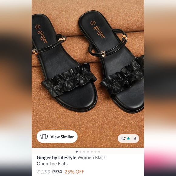 alla Shoes - Ginger inspired Brand new alla flats black